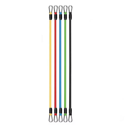 11Pcs TPE Resistance Band Set Fitness Band Pull Rope Elastic Training Band with Door Anchor Handles Carry Bag Legs Ankle Straps